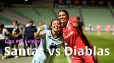 Imagen de Santas vs Diablas en el Estadio Corona